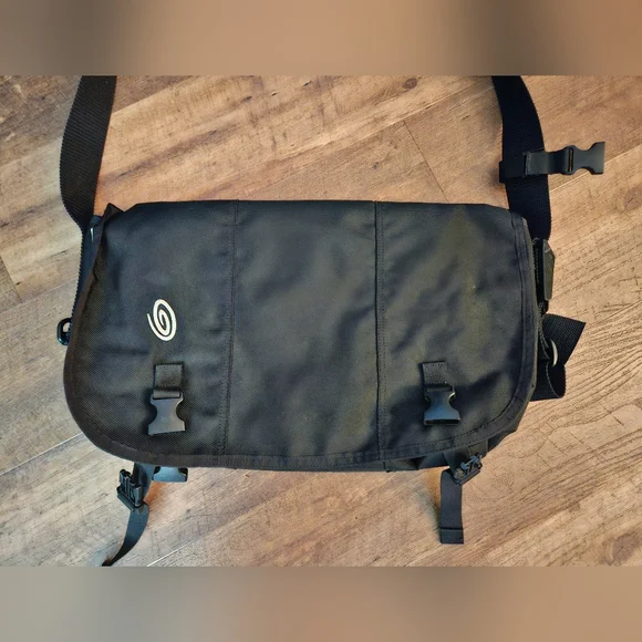 Black Timbuk2 Men's Messenger Large Laptop Bag - Picture 1 of 14